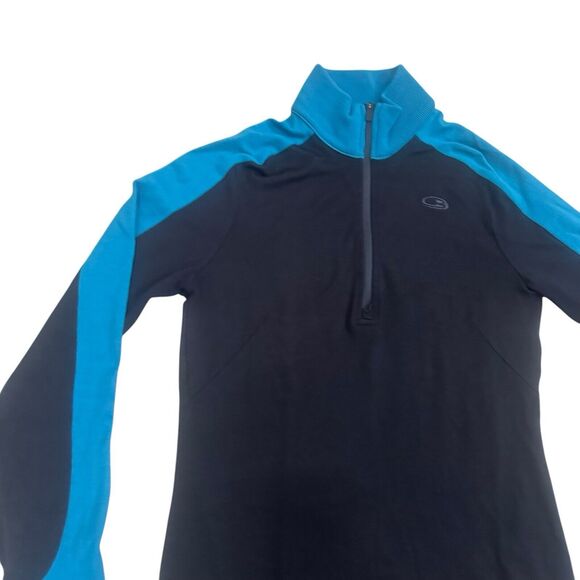 Smartwool 1/4 Zip Pullover Womens S Merino Wool Base Layer Shirt READ FLAW - Picture 2 of 10